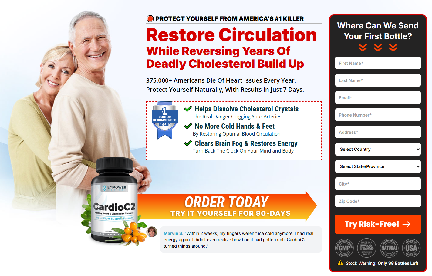 CardioC2 Heart Health Official Website?