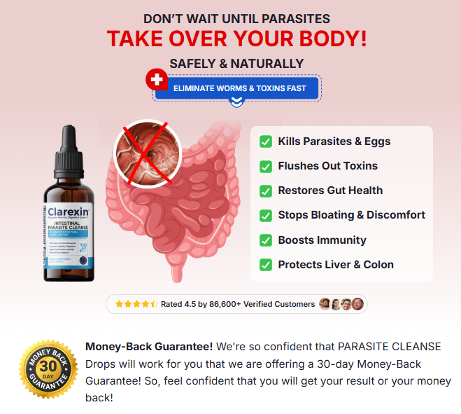 Clarexin Intestinal Parasite Cleanse – Advanced Gut Detox?