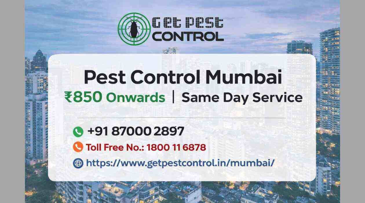  Pest Control Mumbai ₹850 Onwards | Same Day Service
