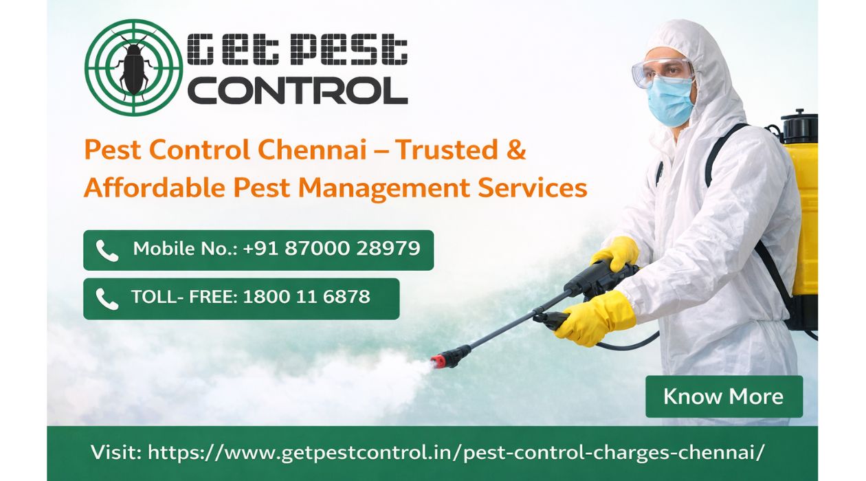 Pest Control Chennai – Trusted & Affordable Pest Management Services