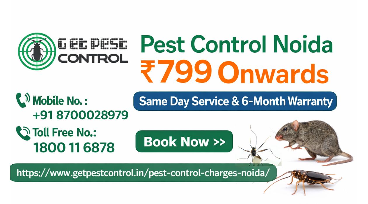 Pest Control Noida ₹799 Onwards | Same Day Service & 6-Month Warranty