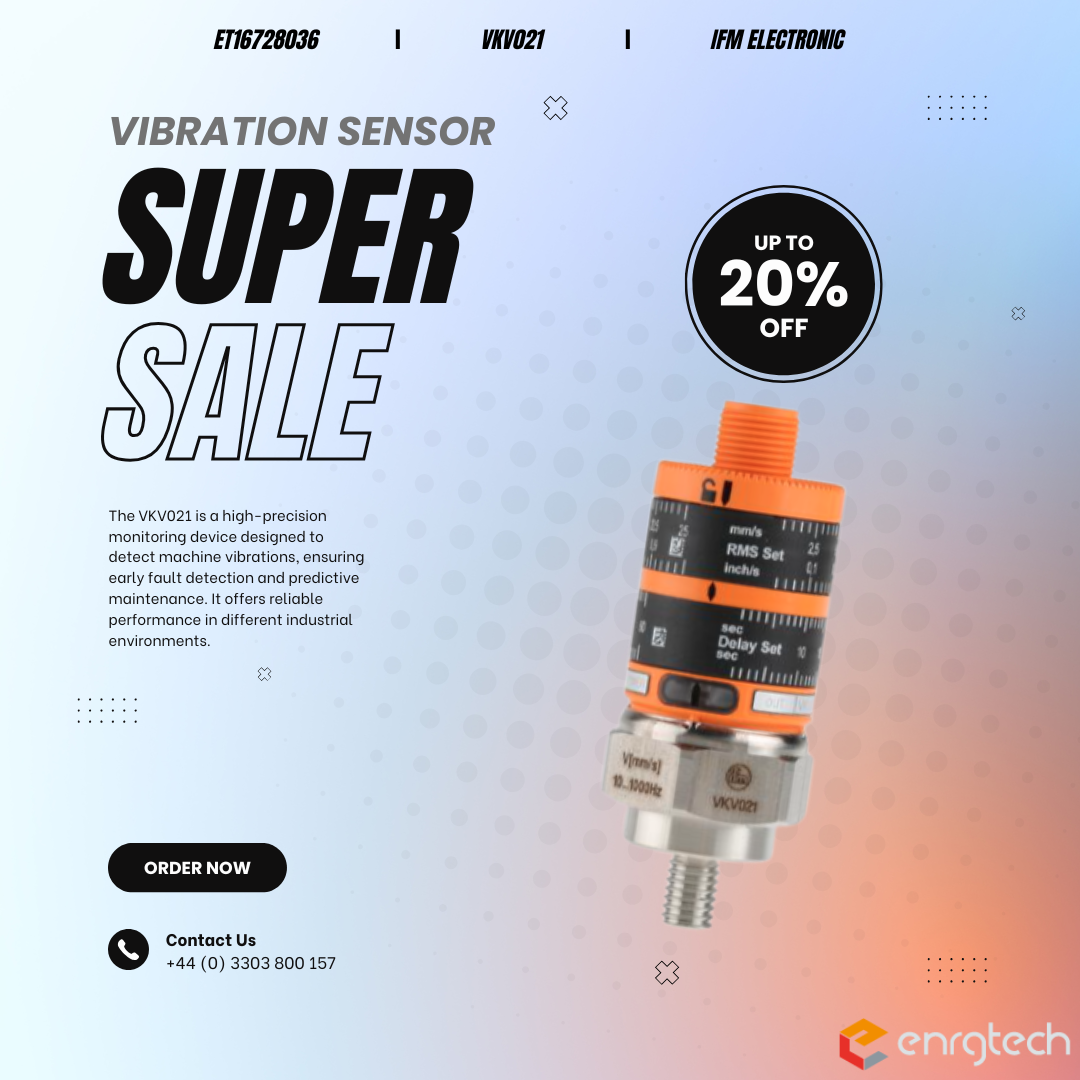 What Makes the ifm electronic VKV021 Vibration Sensor Essential for Predictive Maintenance?