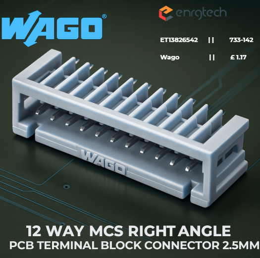What Makes the Wago 733-142 PCB Terminal Block Header an Ideal Choice for Reliable Electrical Connections?