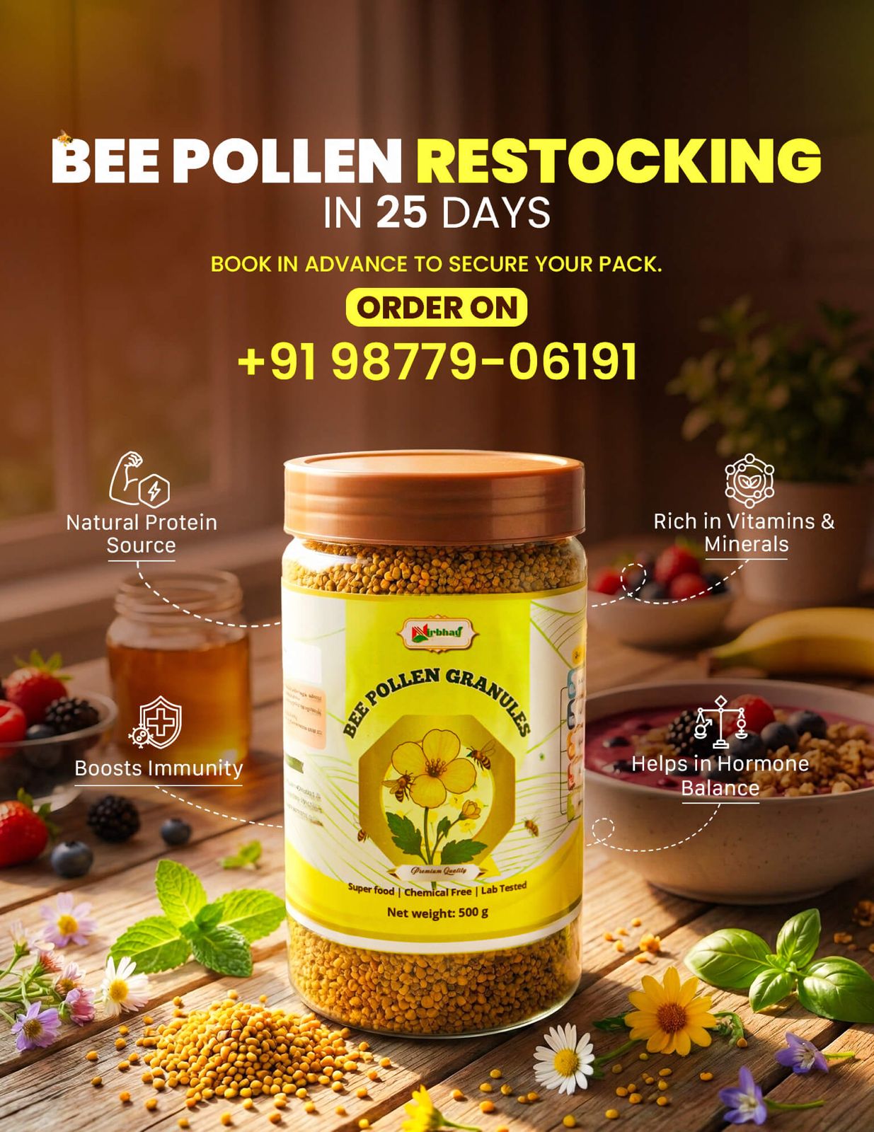How to Identify 100% Natural Bee Pollen (Avoid Fake Types)