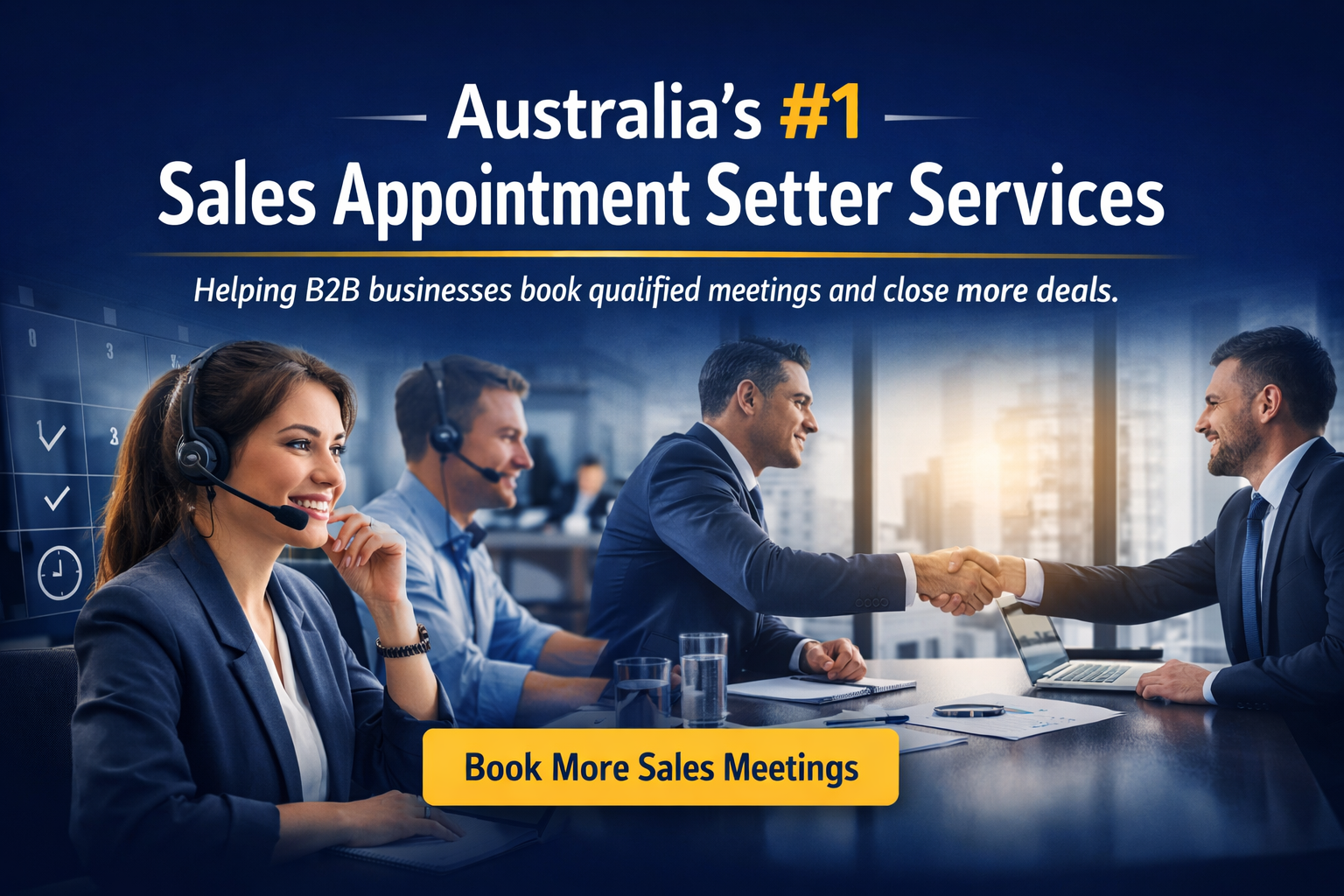 Australia’s #1 Sales Appointment Setter Services for B2B Growth