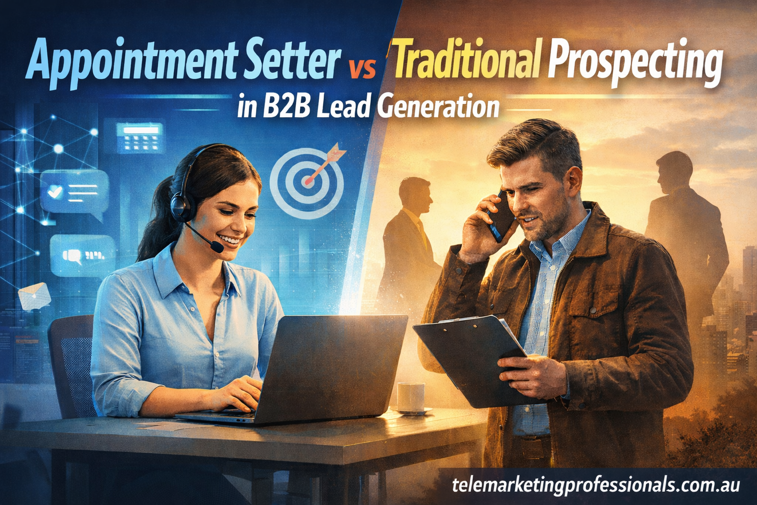 Appointment Setter vs Traditional Prospecting in B2B Lead Generation