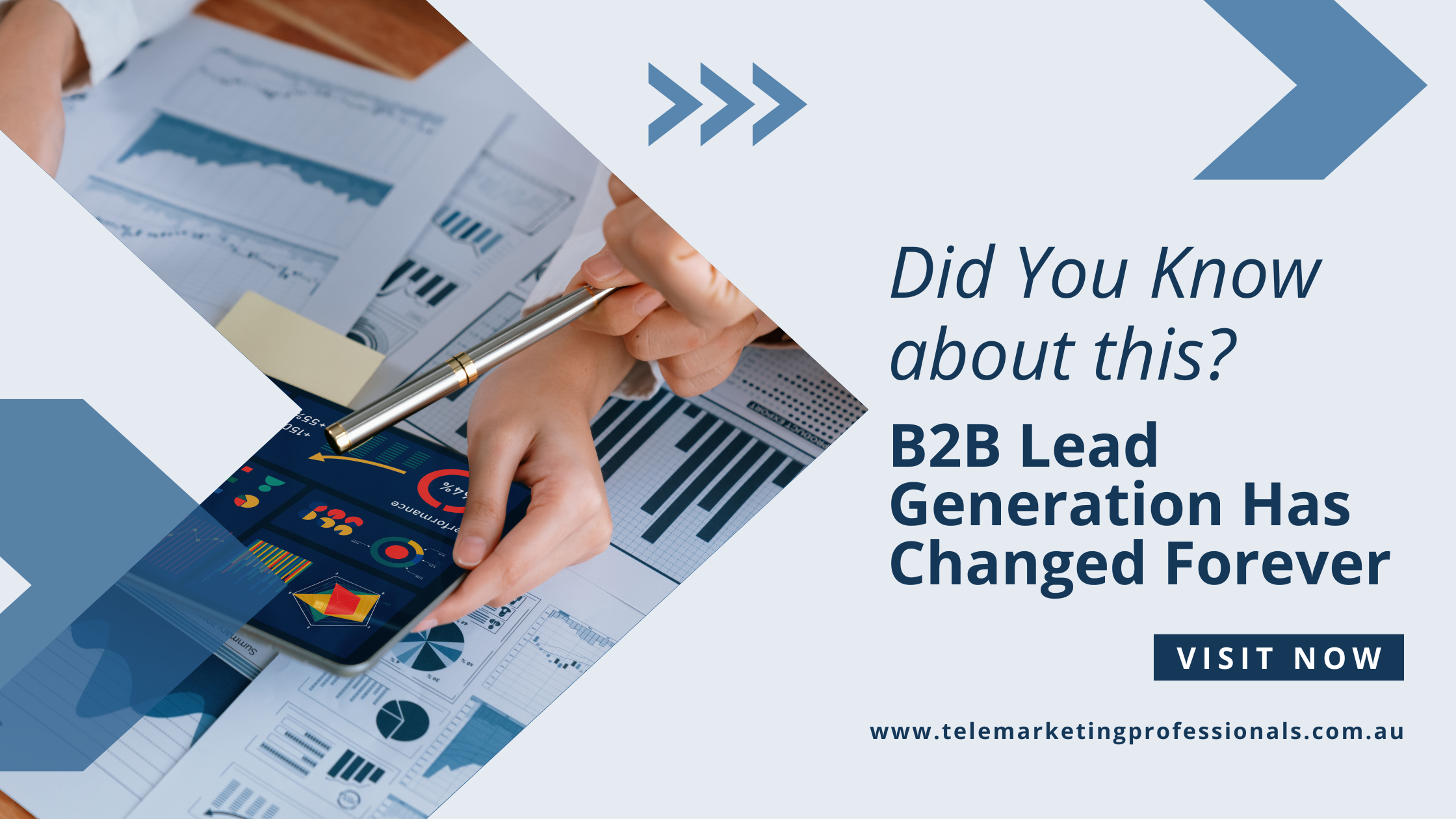 The B2B Lead Generation Changed forever The emergence of Appointment Setters in the B2B market of Australia.