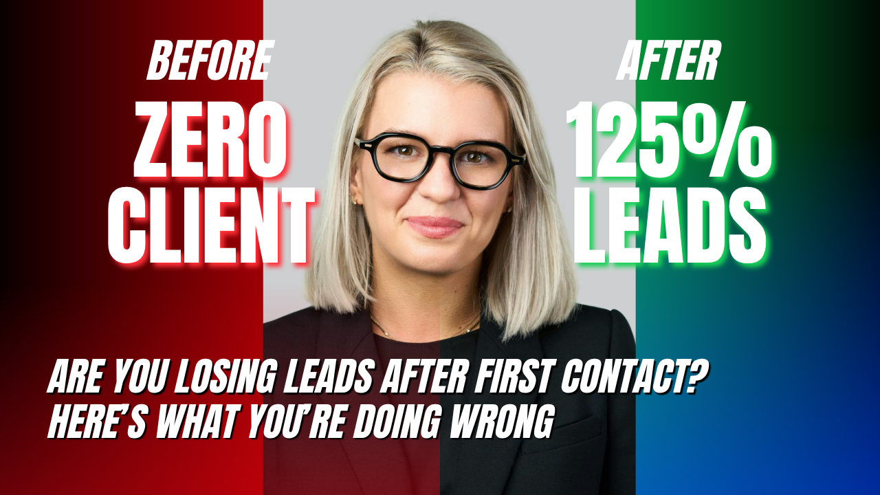 Are You Losing Leads After First Contact? Here’s What You’re Doing Wrong