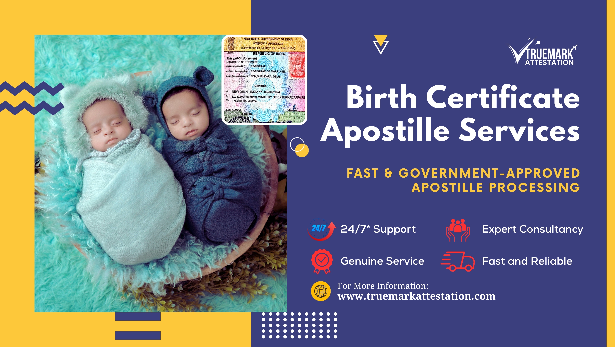 Birth Certificate Apostille Services In India – Complete Guide for Fast & Hassle-Free Processing