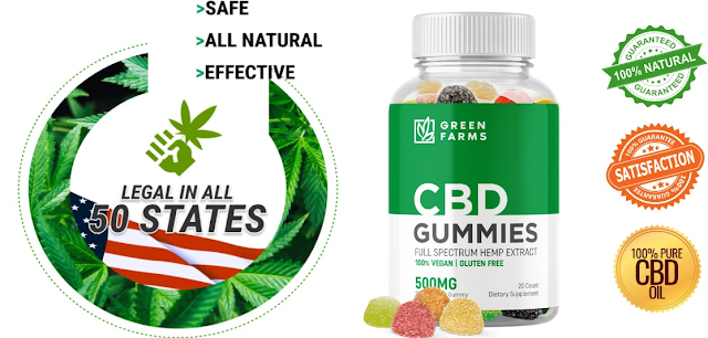 Green Nature Farms CBD Gummies – Natural Pain & Stress Support