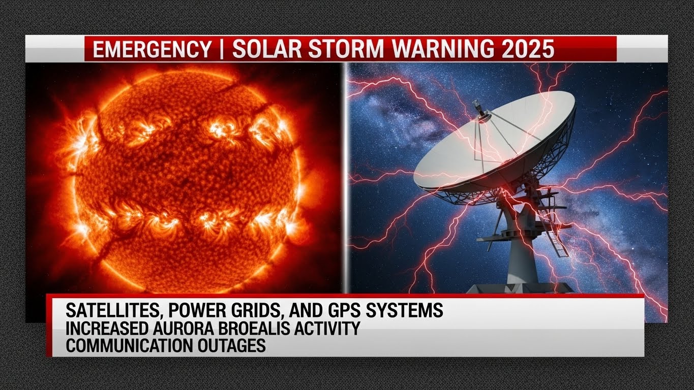 Solar Storm Warning 2025: Effects on Satellites, Power Grids, and GPS Systems
