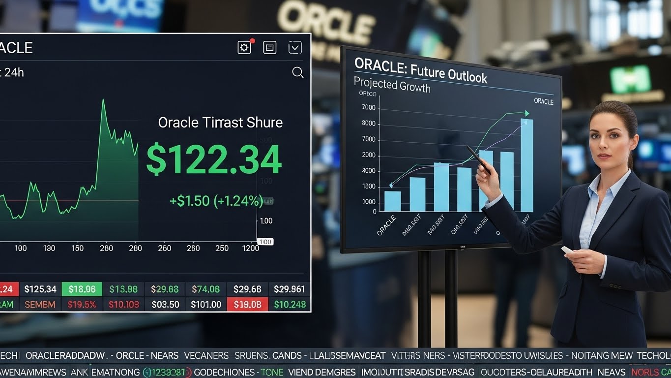 Oracle Share Price Live Updates: Current Value and Future Outlook