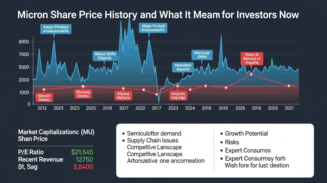 Micron Share Price History and What It Means for Investors Now