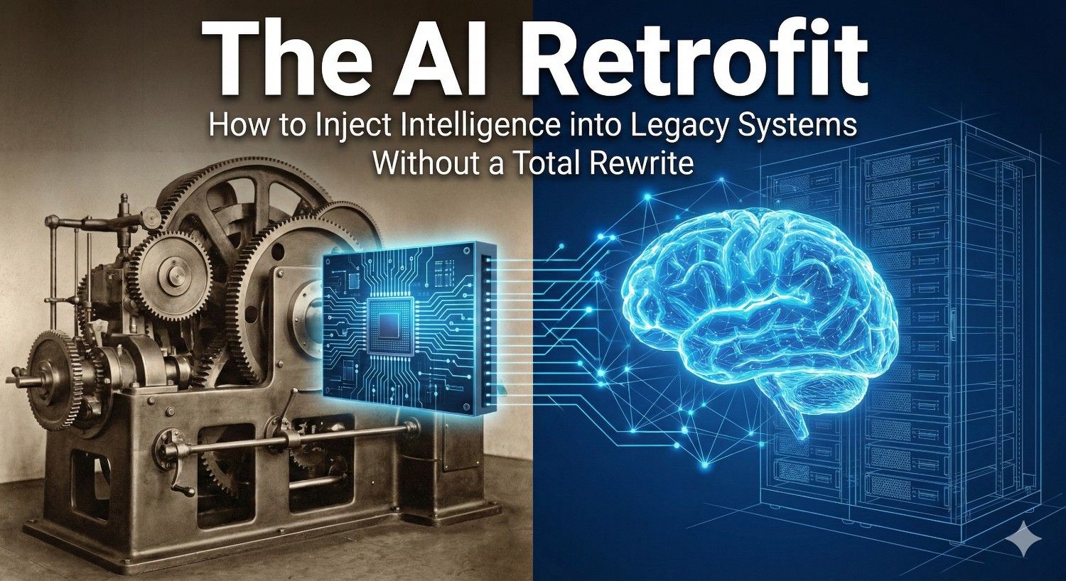 The AI Retrofit: How to Inject Intelligence into Legacy Systems Without a Total Rewrite 