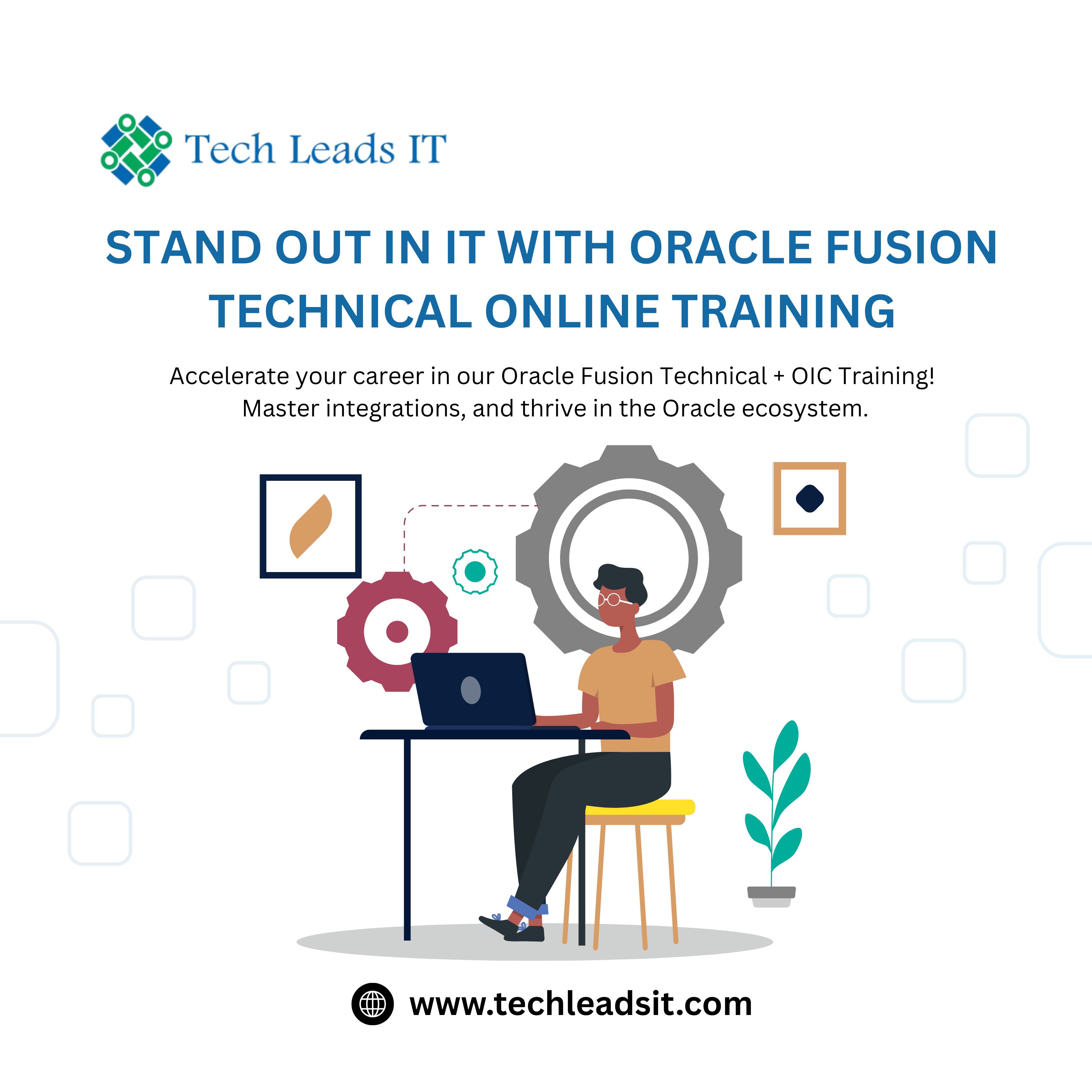 Stand Out in IT with Oracle Fusion Technical Online Training