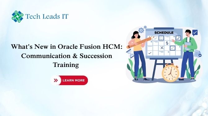 What's New in Oracle Fusion HCM: Communication & Succession Training 
