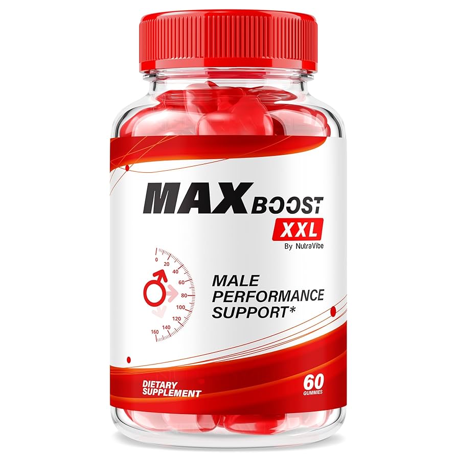 Max Boost XXL Gummies : Energy and Endurance!