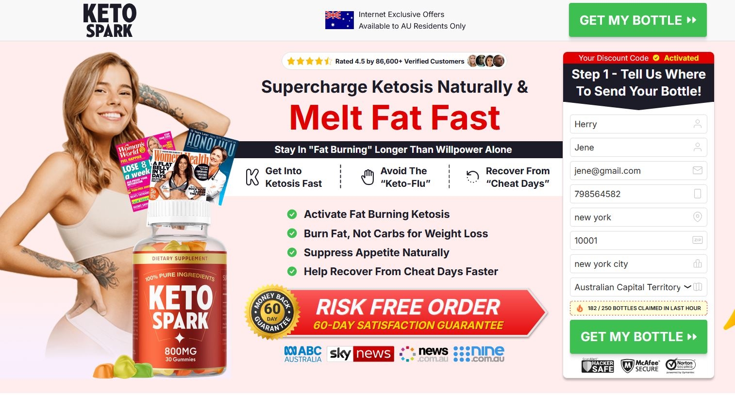 Keto Spark Australia: Transform Your Health Naturally!