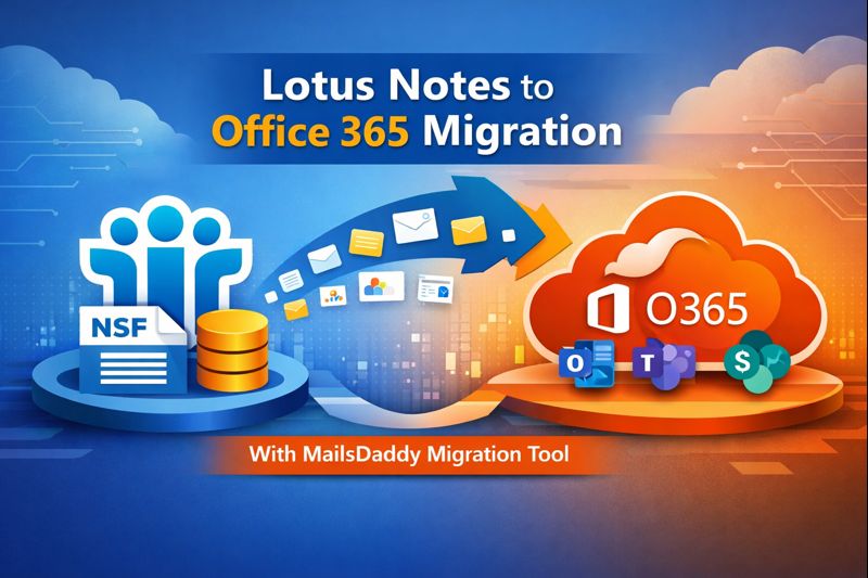 Seamless Lotus Notes to Office 365 Migration with MailsDaddy