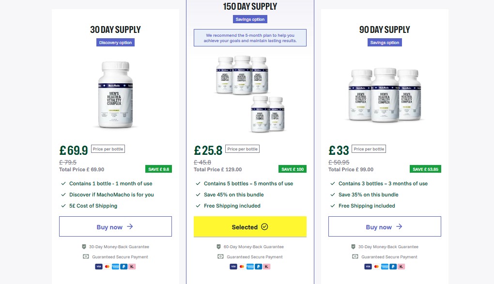 MachoMacho Capsules UK – Natural Way to Boost Testosterone and Energy!