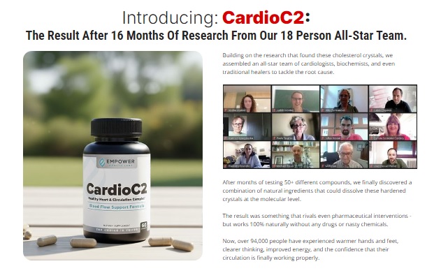 CardioC2 Blood FLow Support Reviews - [Unseen Facts] Does It Live Up to the Promise? Must Read!