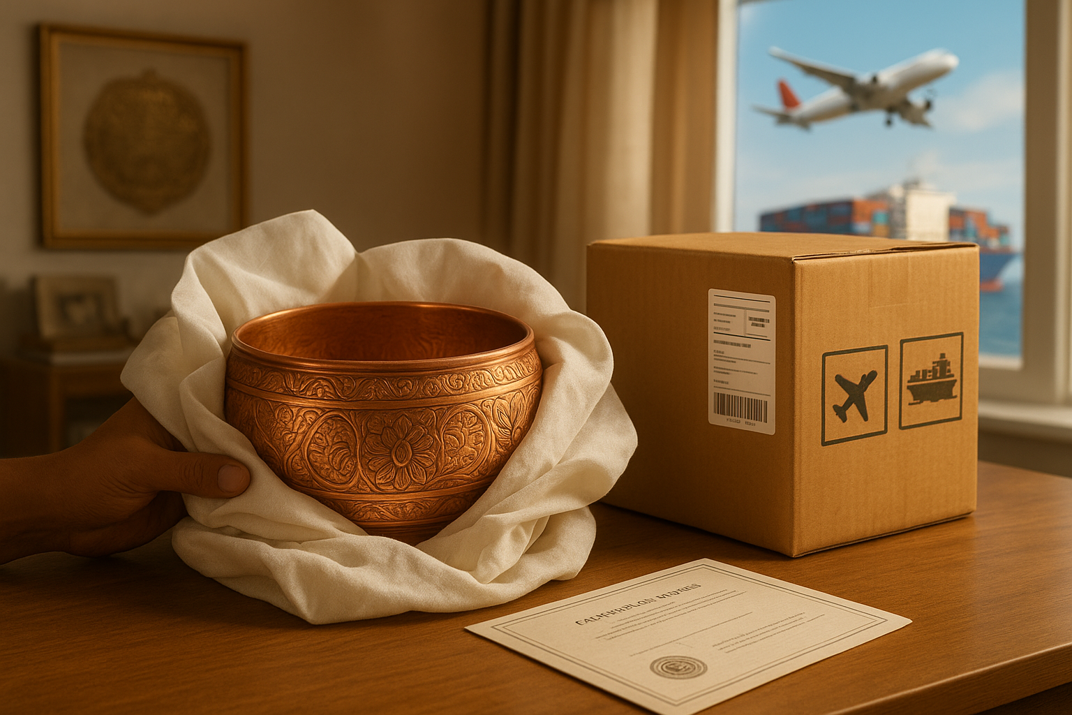 A Simple Guide to Sending Copper Artifacts to Canada: Atlantic Courier Service