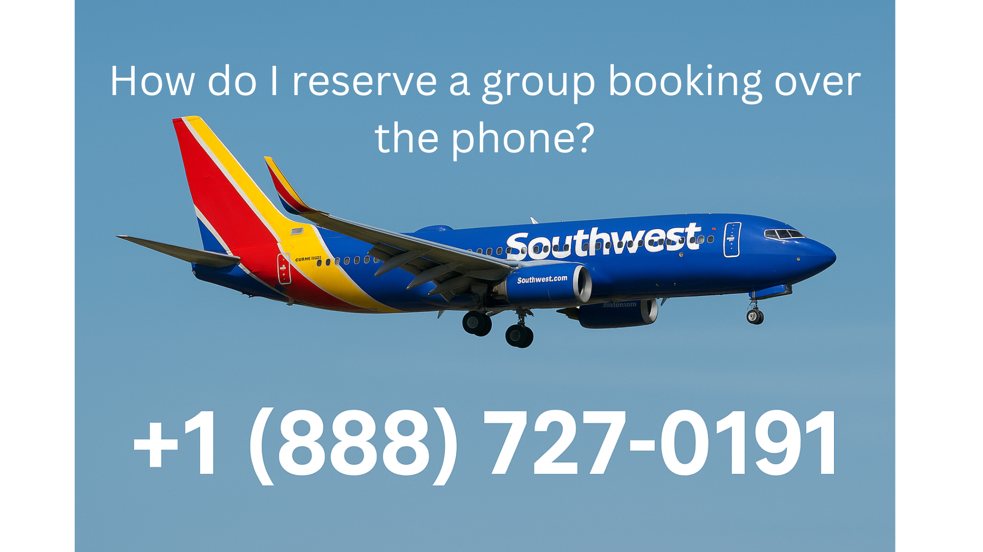 How do I reserve a group booking over the phone?