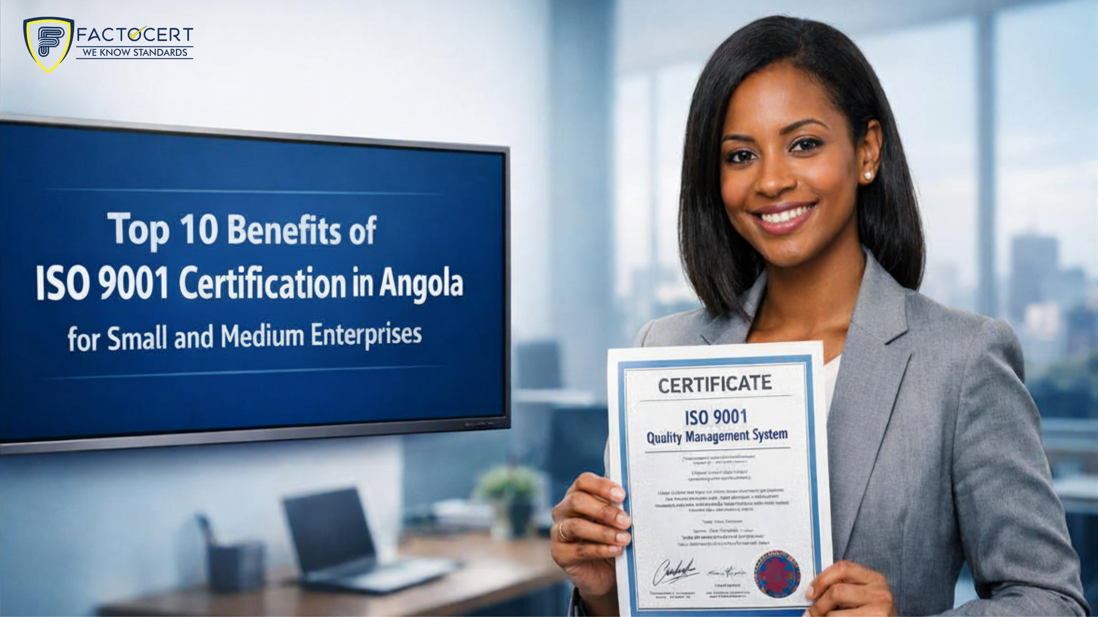 Top 10 Benefits of ISO 9001 Certification in Angola for Small and Medium Enterprises