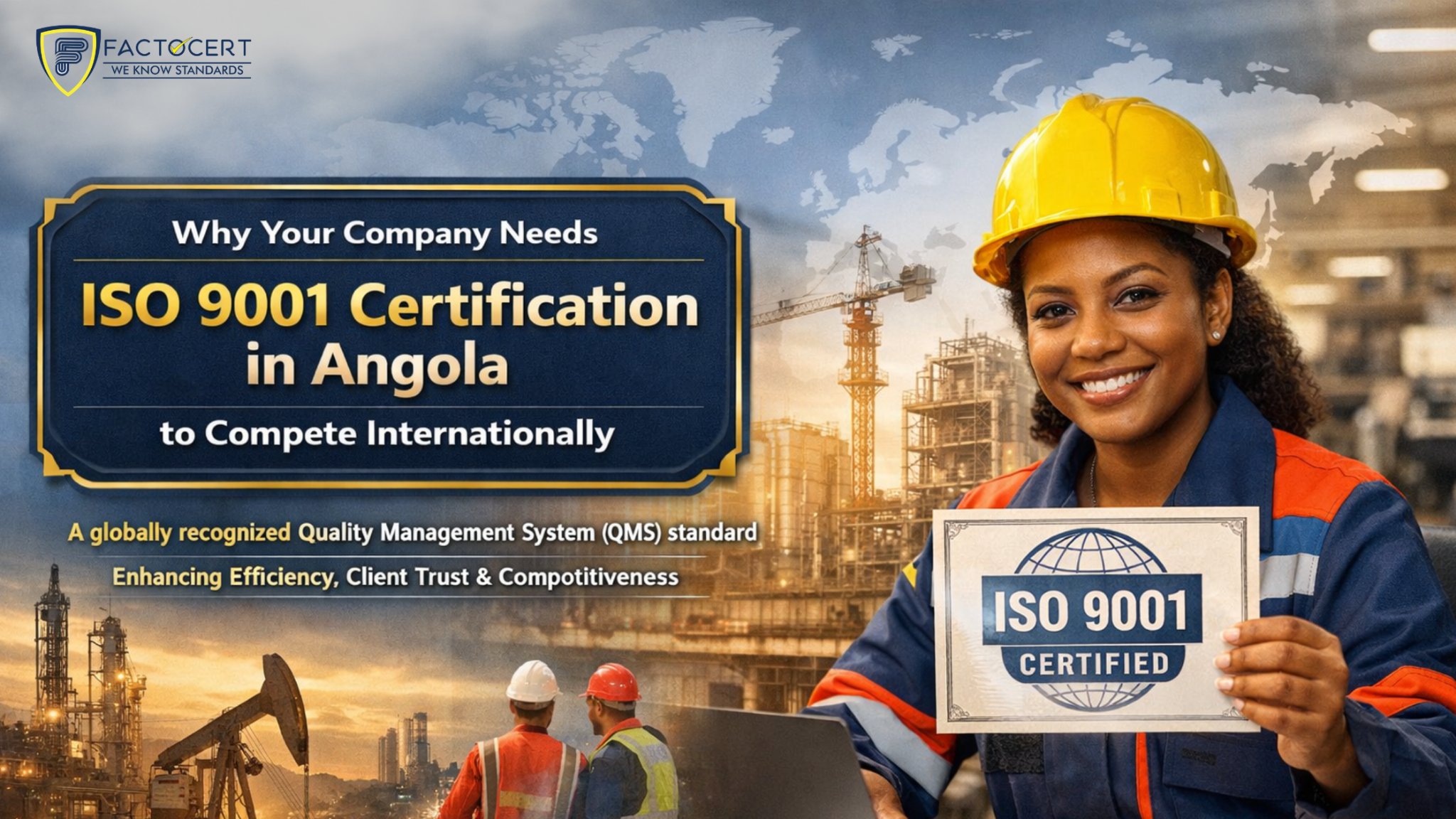 Why Your Company Needs ISO 9001 Certification in Angola to Compete Internationally