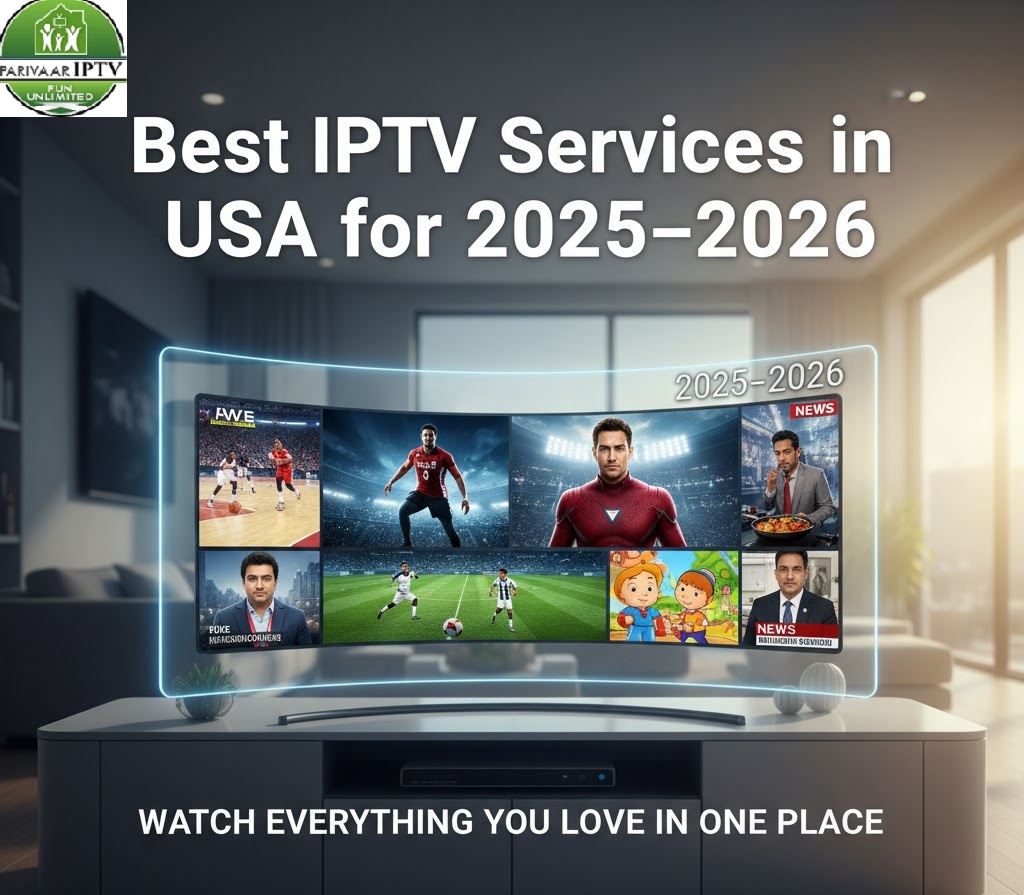 Best IPTV Services in USA for 2025–2026: Watch Everything You Love in One Place