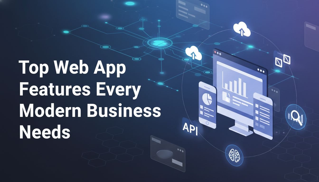 Top Web App Features Every Modern Business Needs