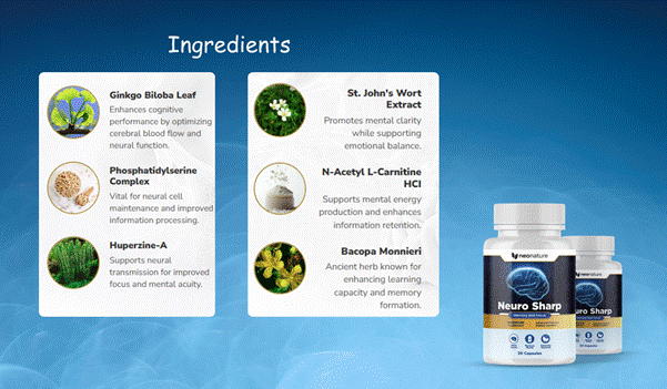 Neuro Sharp: The Ultimate Brain Booster for Cognitive Enhancement