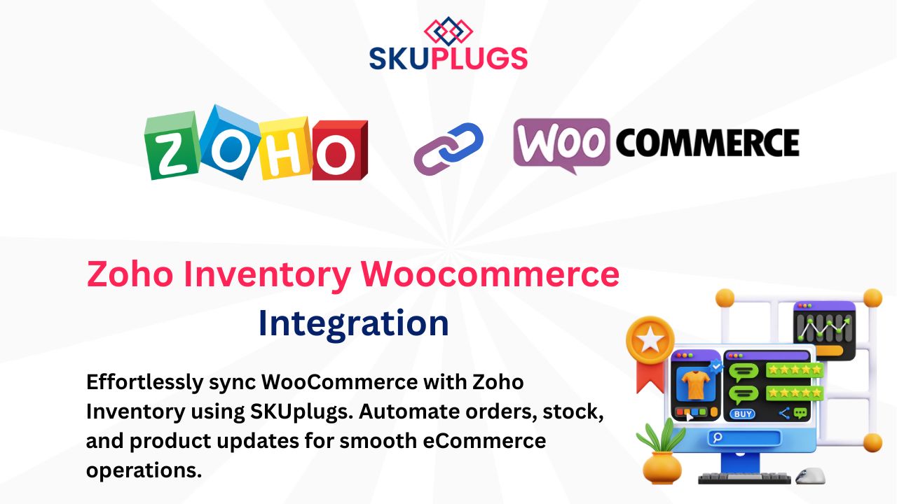 Zoho Inventory WooCommerce Integration with SKUplugs