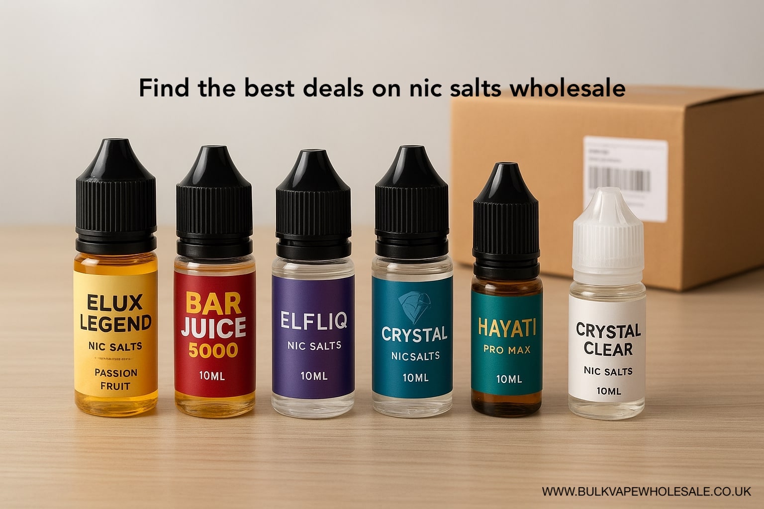 The Growing Demand for Nic Salts Wholesale in the UK Vape Market