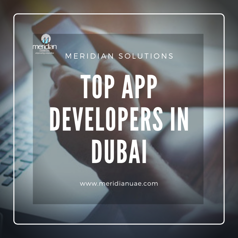 Top App developers in Dubai - Meridian