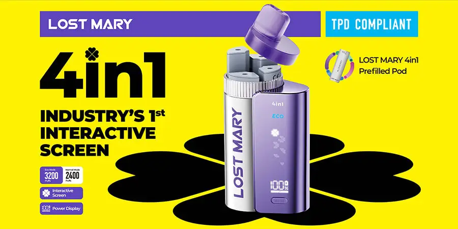 Everything You Need to Know About the Lost Mary 4-in-1 Prefilled Pod Kit