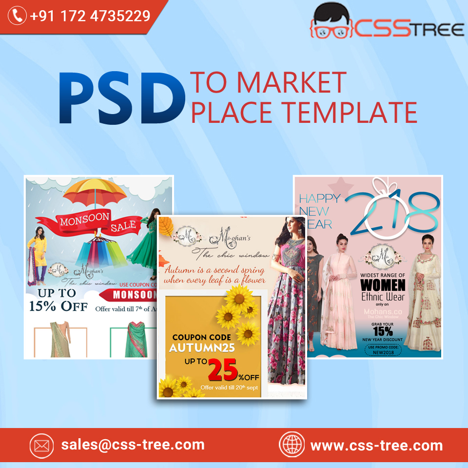 PSD-To-Market Place Templates Fatures | An E-Commerce Platform