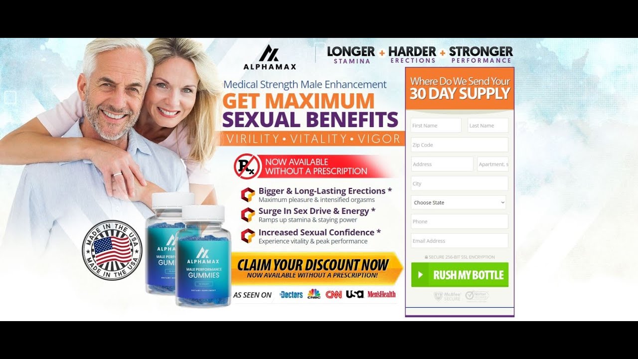 Maxman Male Enhancement Gummies The Natural Way to Support Male Vitality