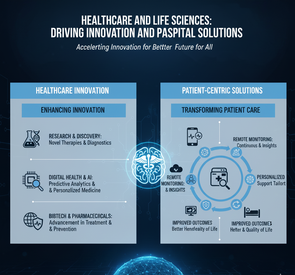 Healthcare and Life Sciences: Driving Innovation and Patient-Centric Solutions