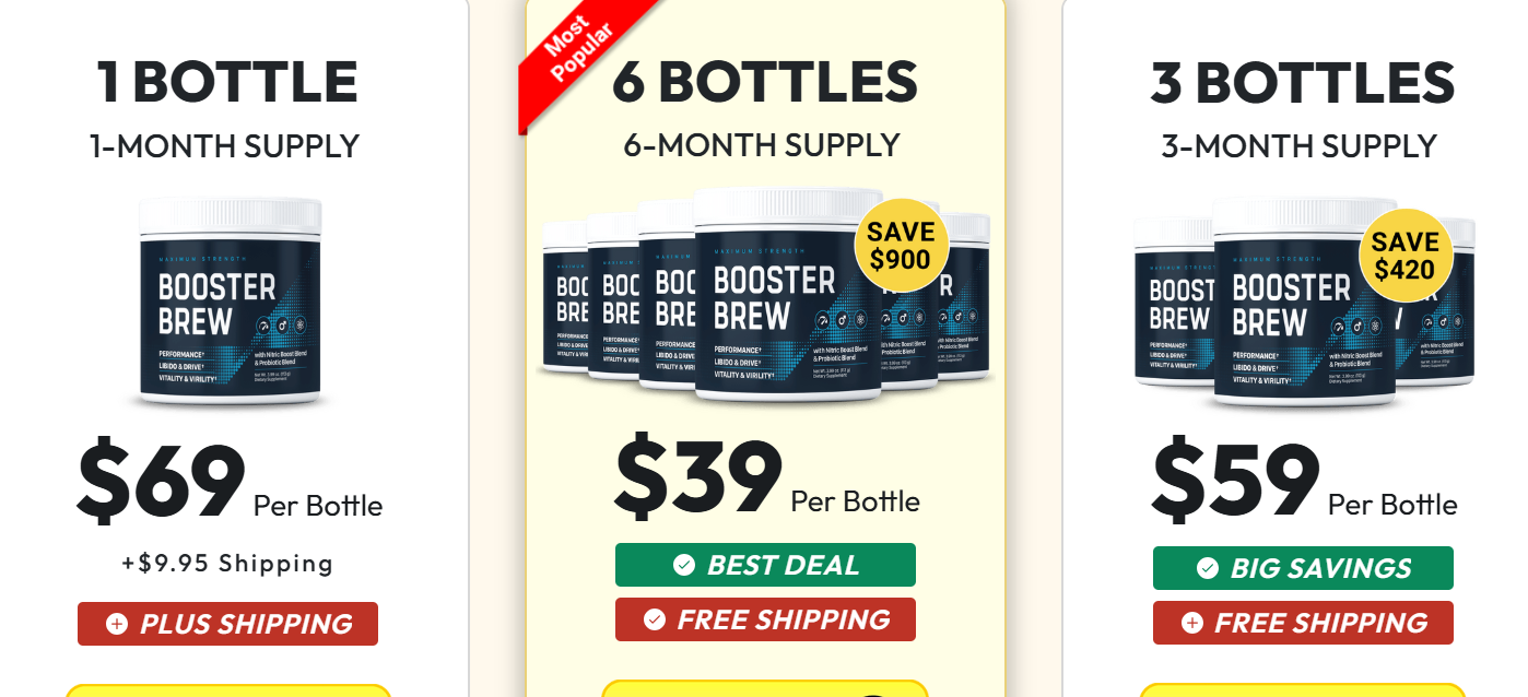 Booster Brew : Discover Your Complete Sexual Potential