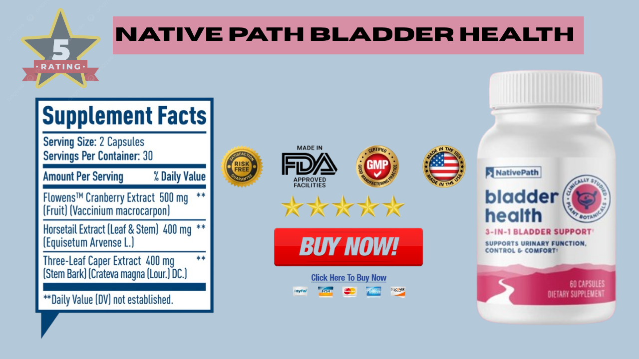 Native Path Bladder: The Senior Hydration Solution That Supports Energy, Bladder Health