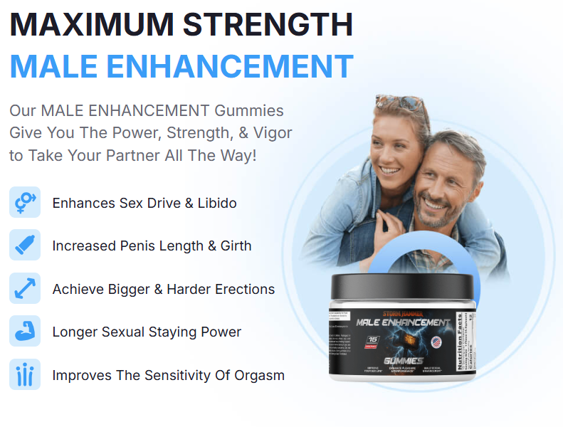 Storm Hammer Gummies Australia Rediscover Your Sexual Vitality