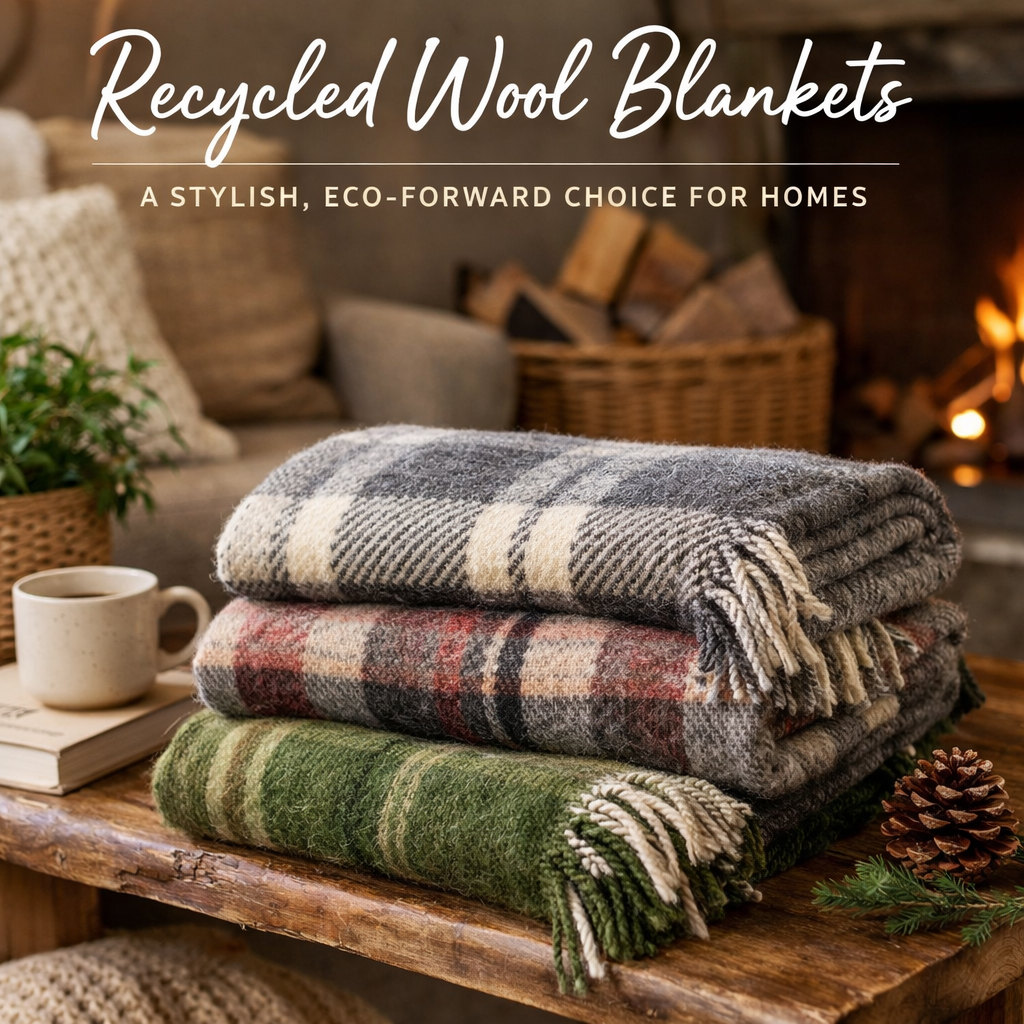 Recycled Wool Blankets: A Stylish, Eco-Forward Choice for Homes