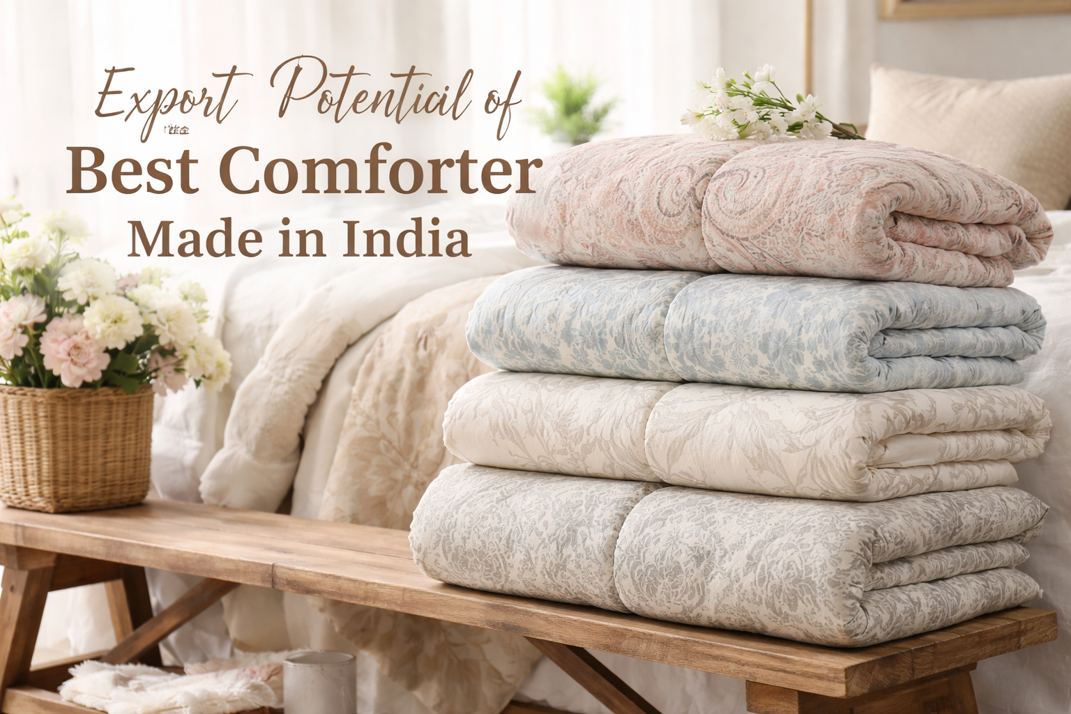 Export Potential of the Best Comforter Made in India