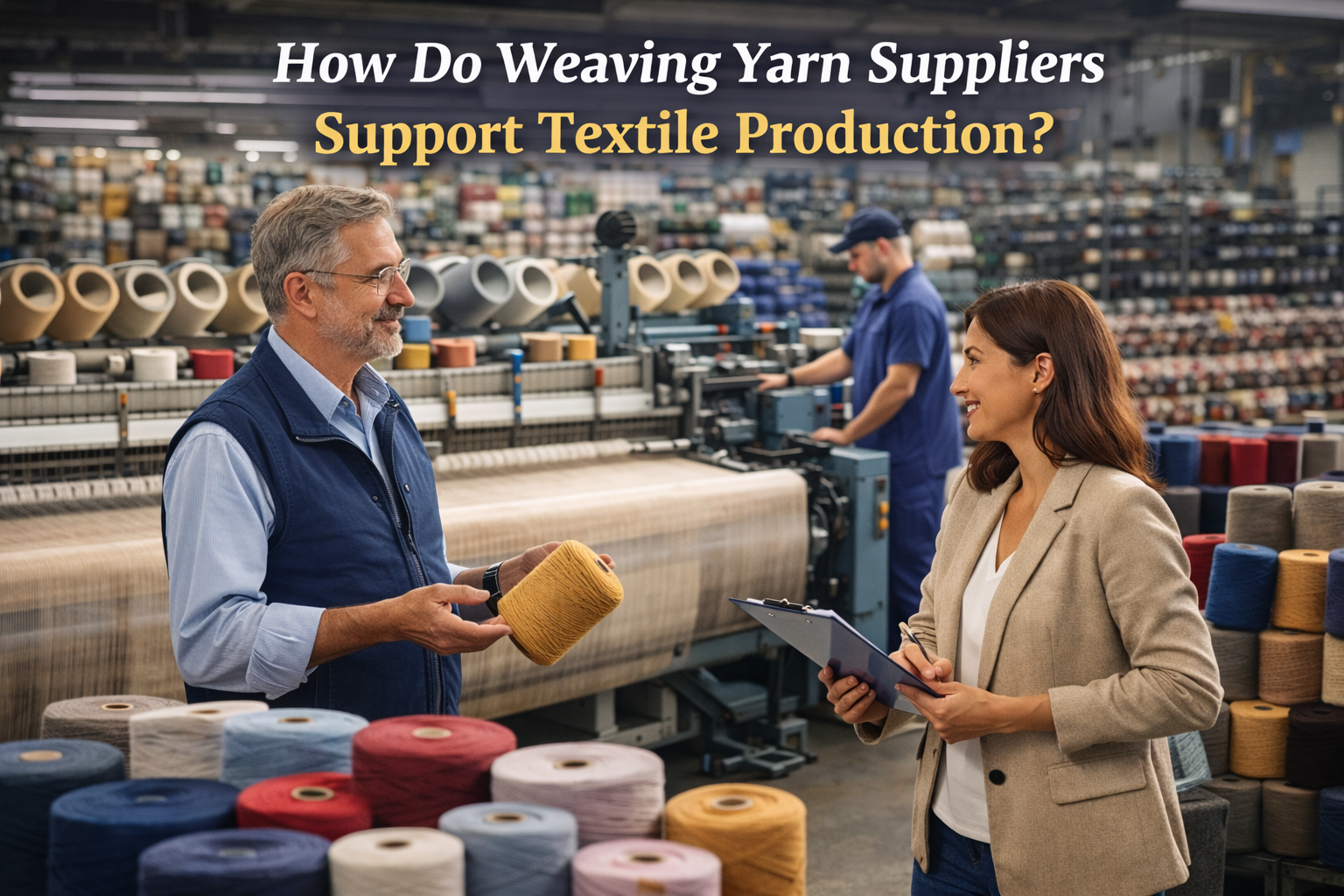 How Do Weaving Yarn Suppliers Support Textile Production?