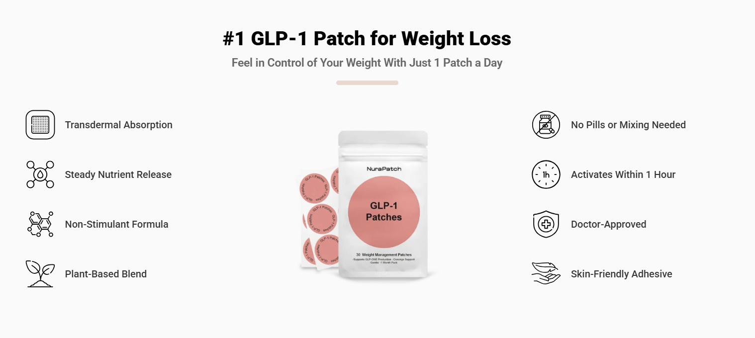 GLP-1 NuraPatch: Benefits, Side Effects, and How It Works Everything You Need to Know!