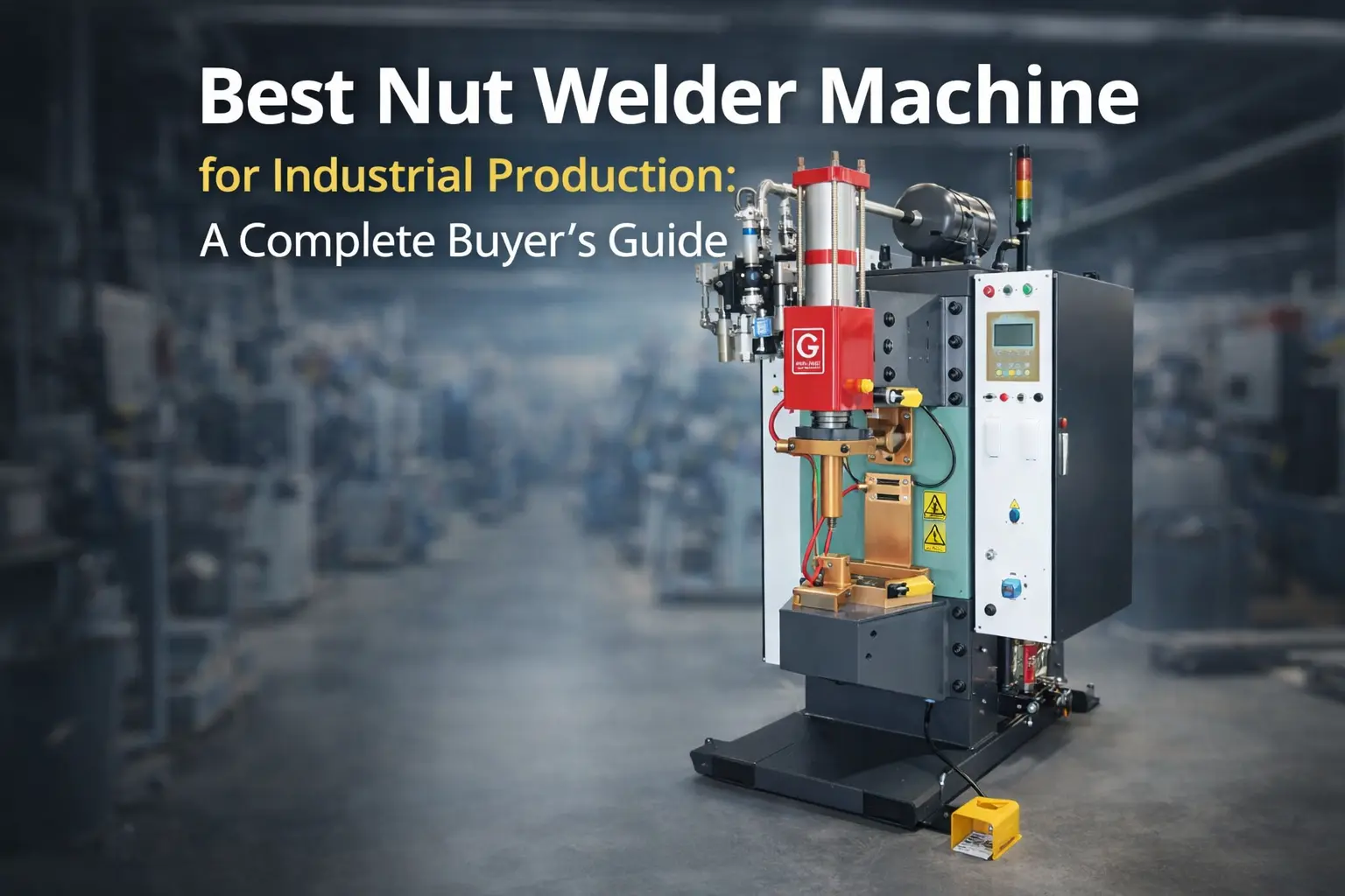 Nut Welder: Essential Guide for Industrial Welding and Automation