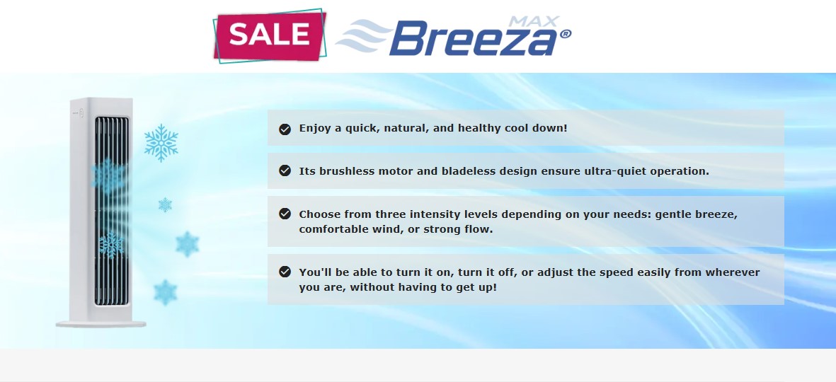 Qinux BreezaMax Australia [2025 Update] The Compact Cooler That’s Changing How You Chill!