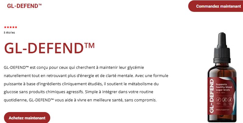 GL DEFEND Liquid Supplement Comment puis-je l'utiliser?