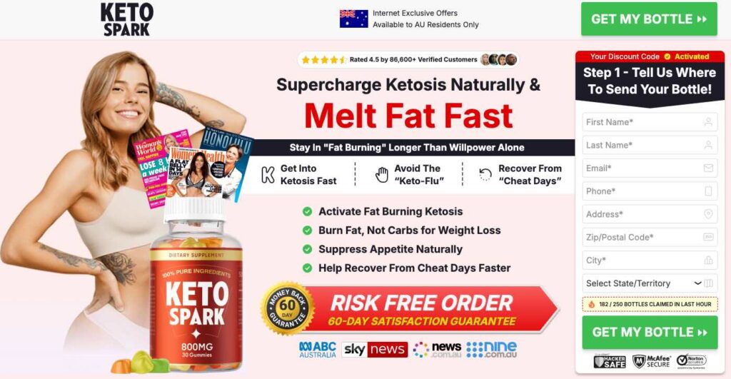Where to buy Keto Spark Gummies Australia